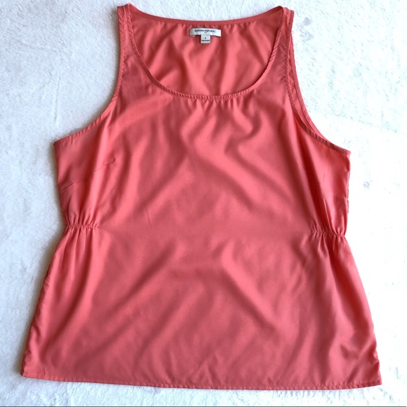 Banana Republic Coral Sleeveless Top - L - Picture 4 of 7